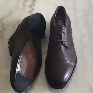 Chocolate colour dress shoes